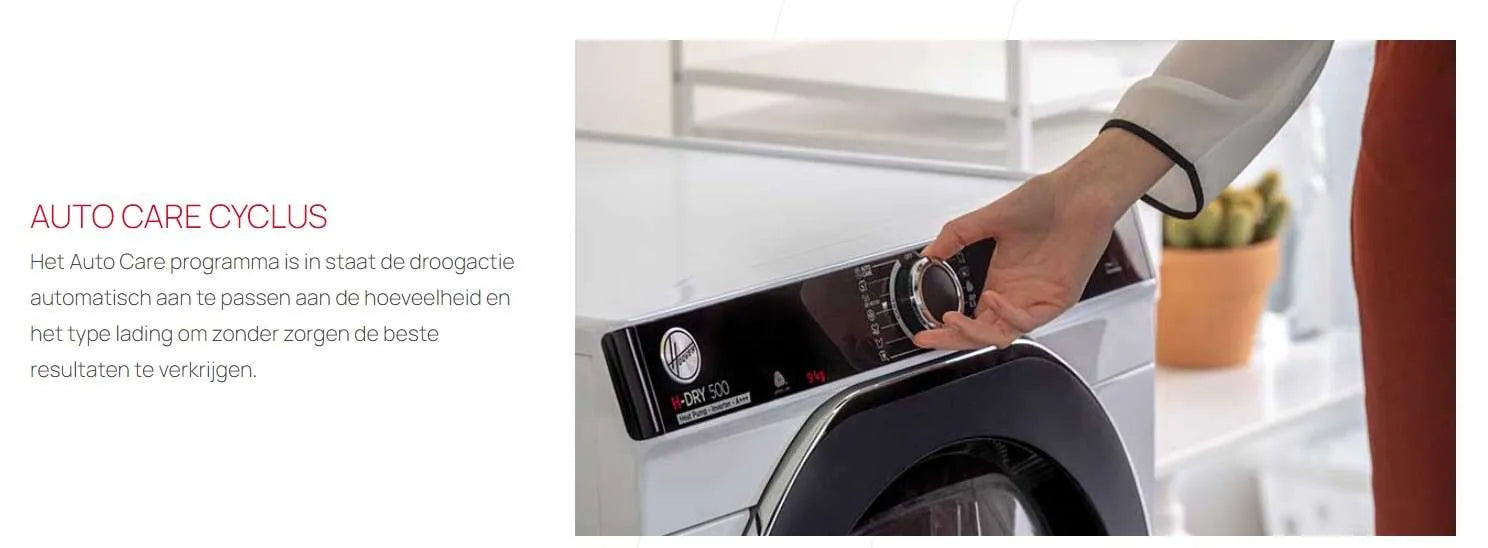 HOOVER NDE C8TBBEX-S H-DRY 500 Condenser dryer 8kg