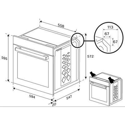 BEKO BBIS17300BCS oven