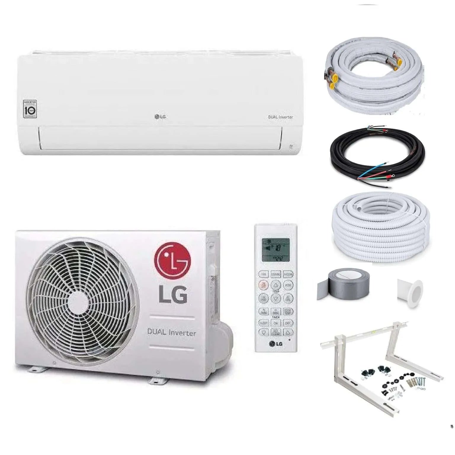 Air Conditioning? LG Self-Build Air Conditioning Set Wifi – S09ET 2.5kw 9000btu – 3meter wall mounting