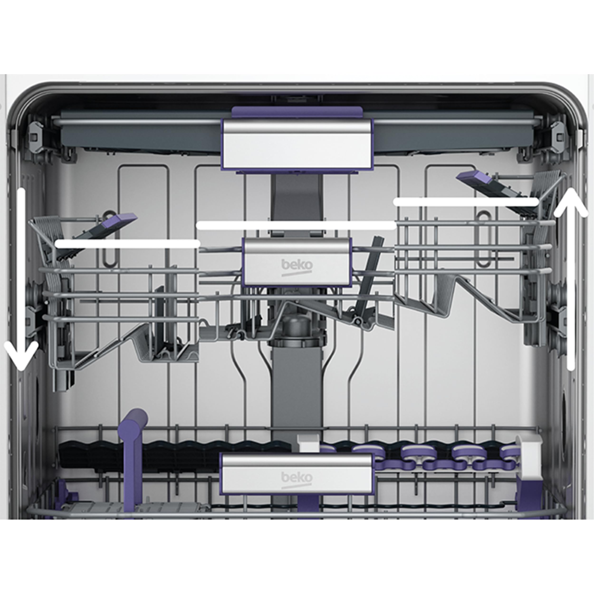 Beko built-in dishwasher BDIN16430