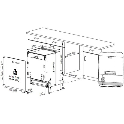 Beko Dishwasher BDIN14N22 60 cm Fully Integrated