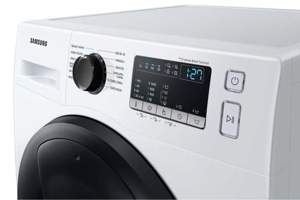 Samsung Washing Machine? WW90T4540AE 9kg – AddWash, EcoBubble, Hygiene Steam, Energy-efficient and Quiet